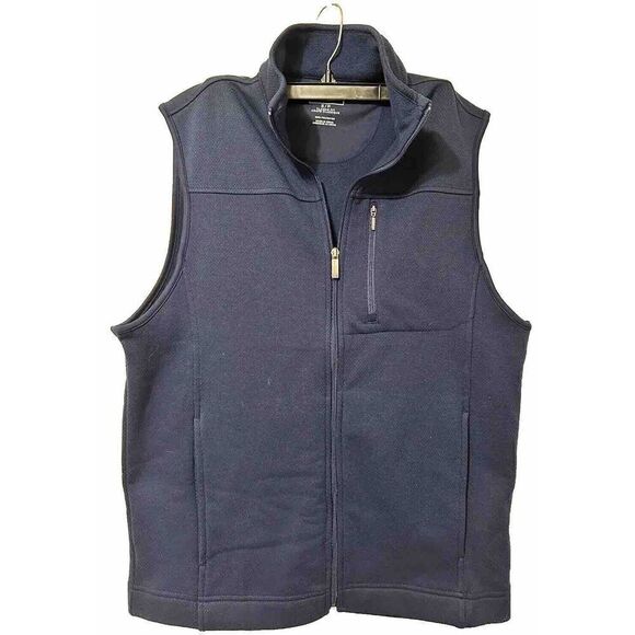 Van Heusen Blue Traveler Vest Natural Stretch Breathable Size S - Picture 1 of 3